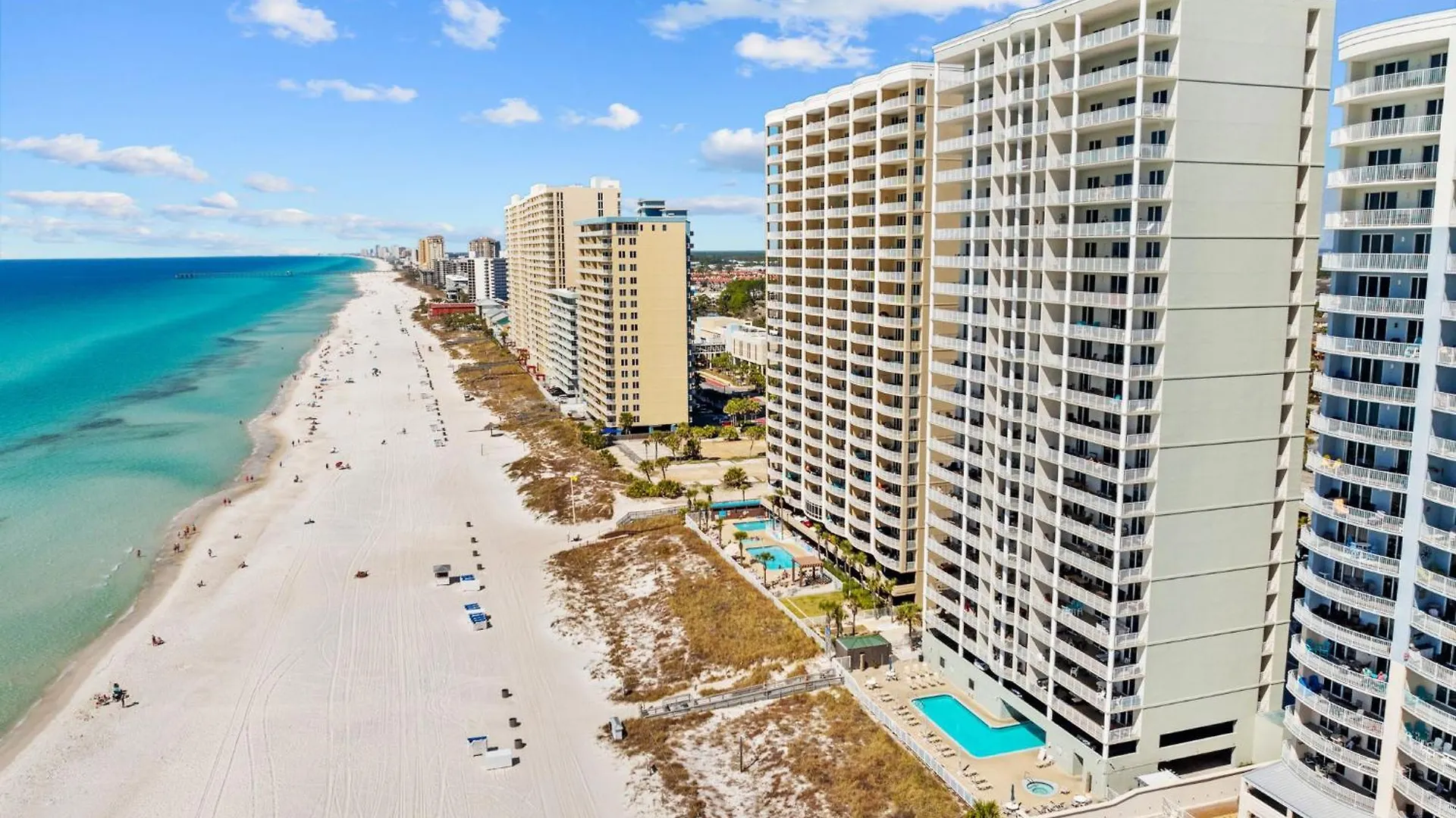 Beachfront Bliss At Ocean Ritz! 3Br 3Ba! Sleeps 101 By Dolce Vita Getaways Панама-Сити США